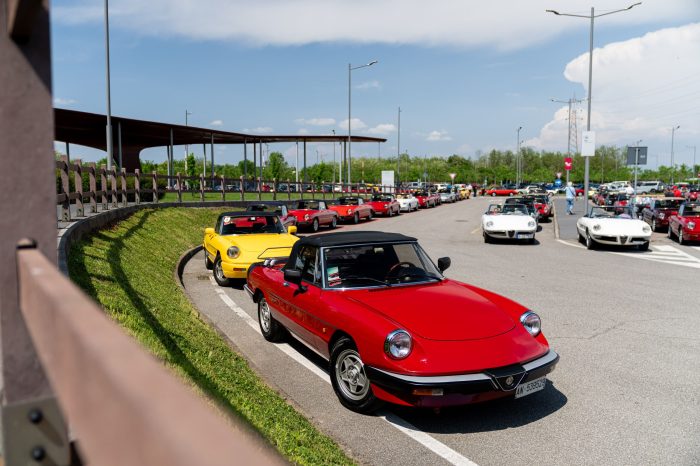Alfa Romeo Spider Duetto 60 anniversary Spider Duetto Celebrations 12 700x466